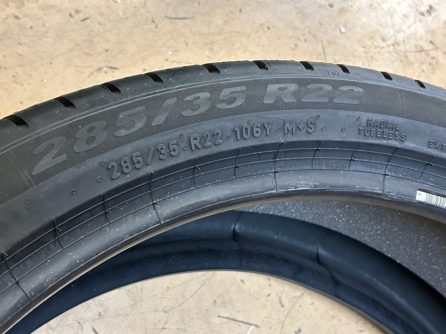 PIRELLI SCORPION ZERO AS PLUS 3 ELECT BSW P 285 35 22 106Y XL ALL SEASON EV TIRE 4393200