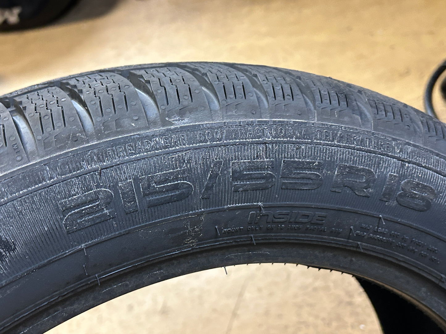 2 NOKIAN WR G4 SUV BSW P 215 55 18 95H ALL SEASON TIRE T430927