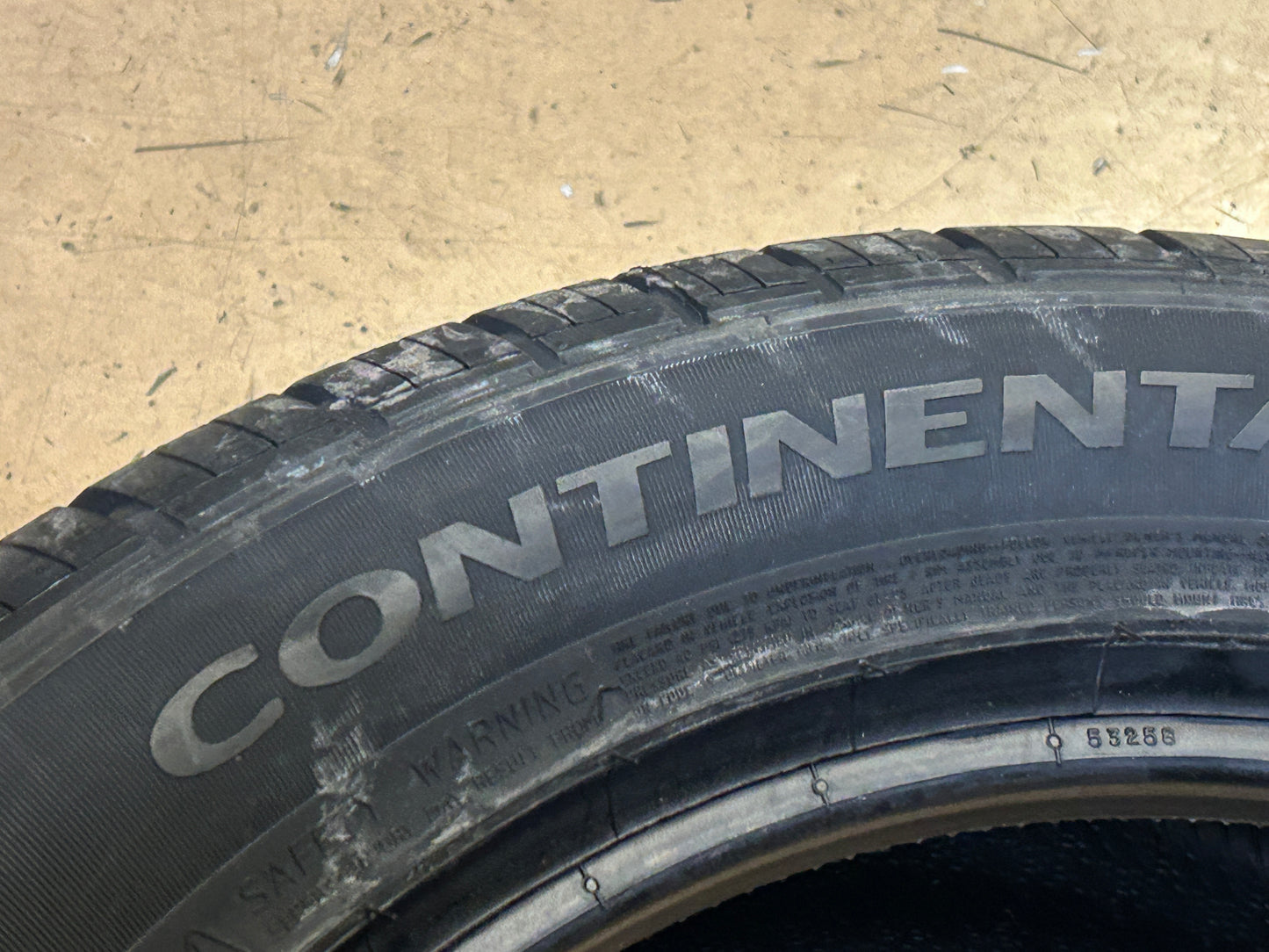 2 CONTINENTAL CROSSCONTACT LX25 BSW P 255 50 19 107H XL ALL SEASON TIRE 15491600000