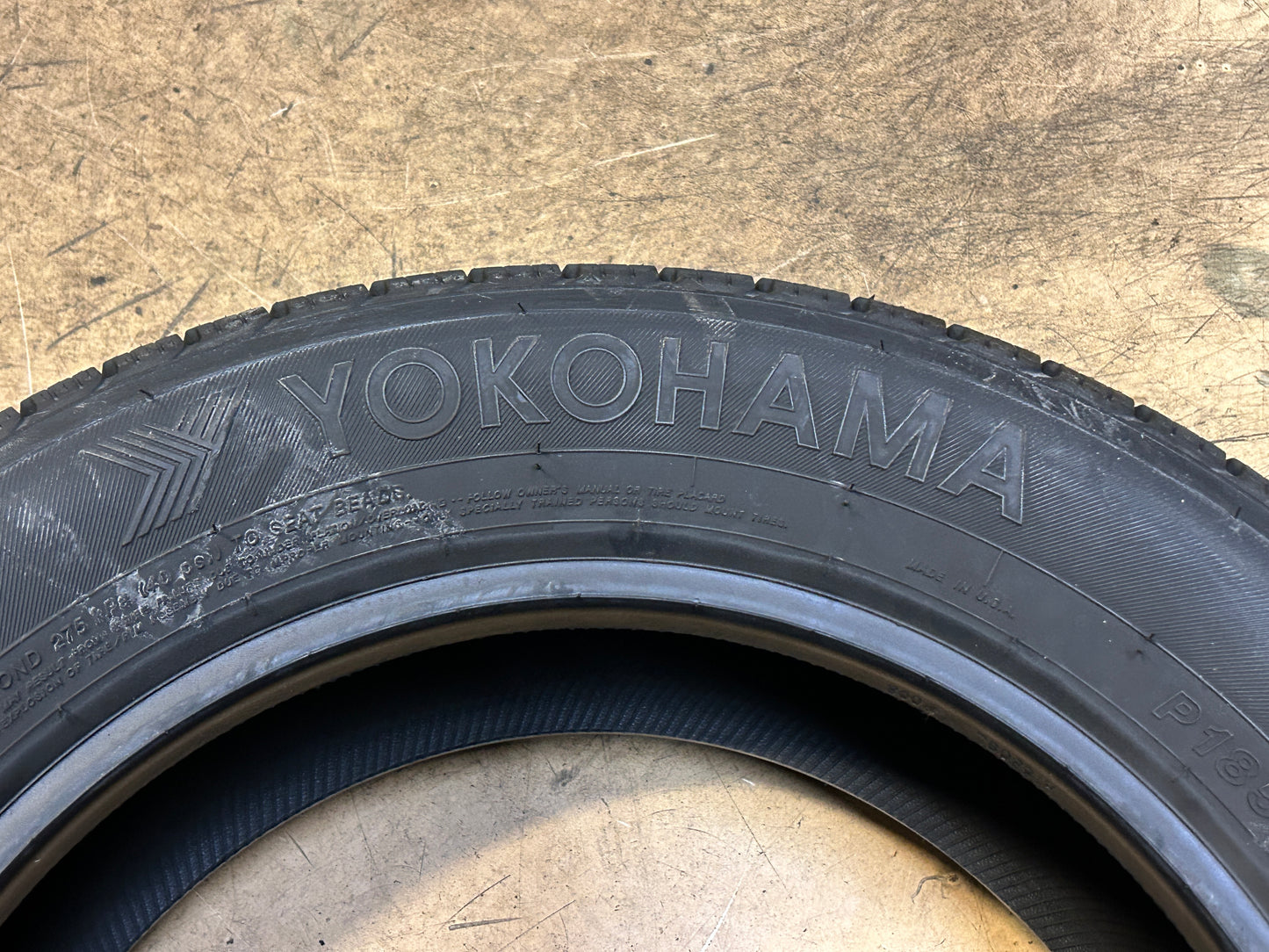 YOKOHAMA  AVID TOURING-S BSW P 185 65 15 86S ALL SEASON TIRE 110131806