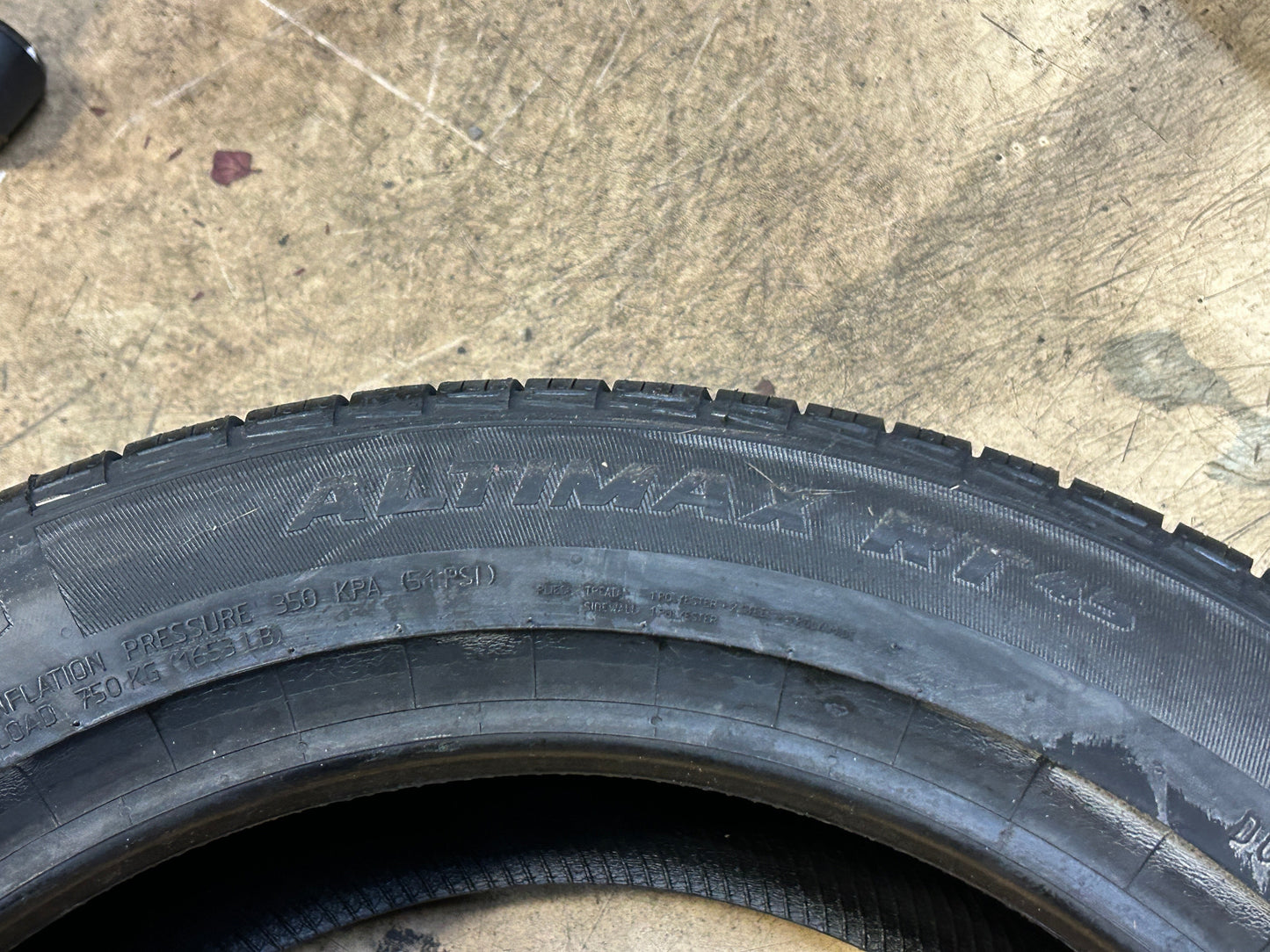 GENERAL ALTIMAX RT450 BSW P 225 50 17 98V XL ALL SEASON TIRE 15577450000