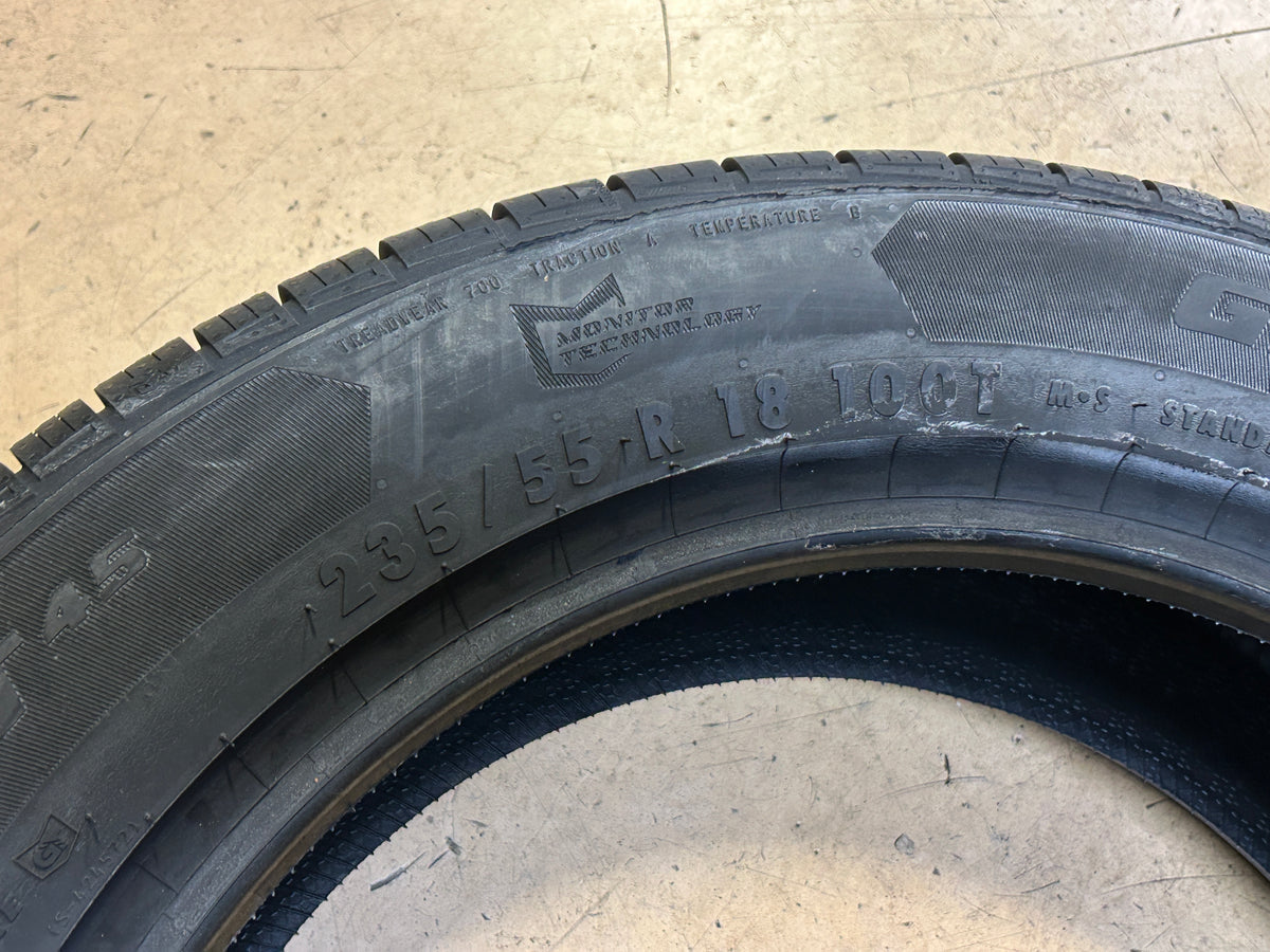 2 GENERAL ALTIMAX RT45 BSW P 235 55 18 100T ALL SEASON TIRE 15577750000