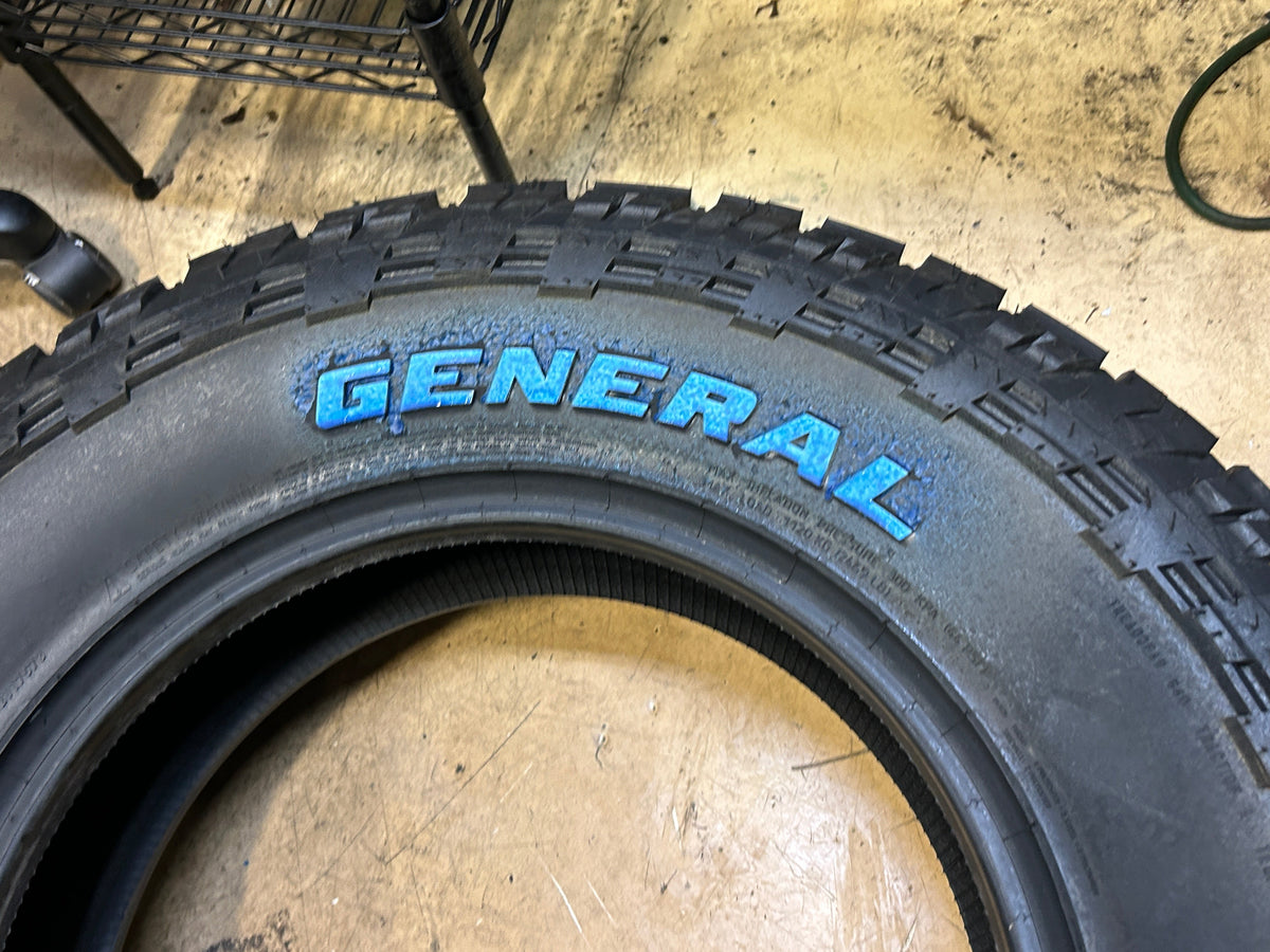 GENERAL GRABBER A/TX STUDLESS WSW P 255 70 17 112T ALL TERRAIN TIRE 0450975
