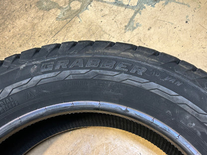 2 GENERAL GRABBER HD VAN BSW P 185 60 15 94/92T 6PLY ALL SEASON TIRE 0460344
