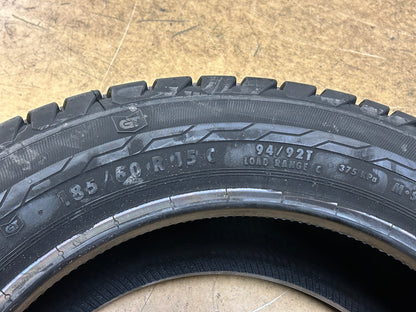2 GENERAL GRABBER HD VAN BSW P 185 60 15 94/92T 6PLY ALL SEASON TIRE 0460344