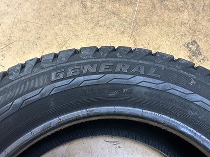 2 GENERAL GRABBER HD VAN BSW P 185 60 15 94/92T 6PLY ALL SEASON TIRE 0460344