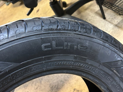 NOS NOKIAN CLINE CARGO BSW LT 215 65 15 104/102T 6PLY ALL SEASON TIRE T429239