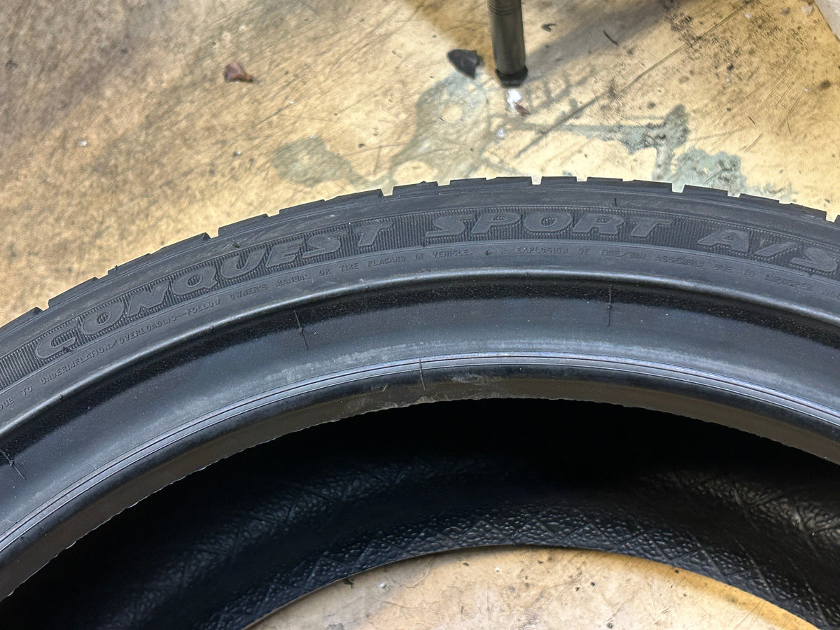 DUNLOP CONQUEST SPORT A/S BSW P 255 35 19 96Y PERFORMANCE TIRE 264016720