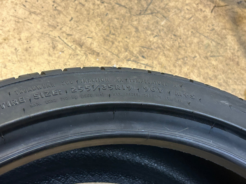 DUNLOP CONQUEST SPORT A/S BSW P 255 35 19 96Y PERFORMANCE TIRE 264016720