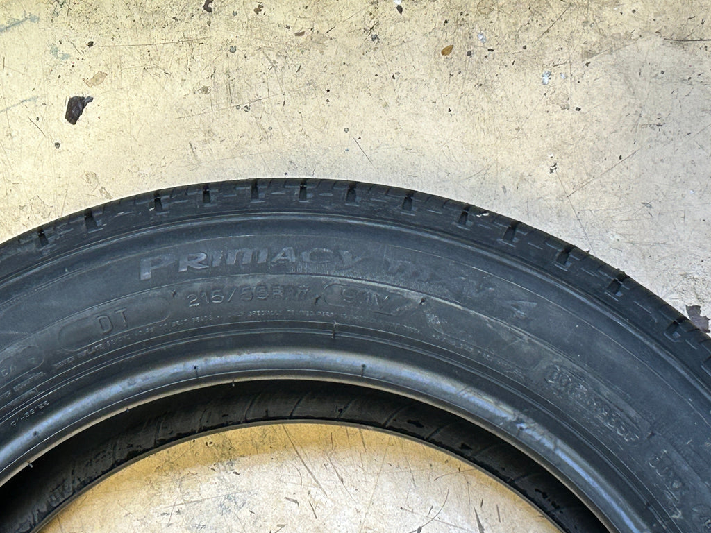 MICHELIN PRIMACY MXTV4 BSW P 215 55 17 94V ALL SEASON TIRE 28637