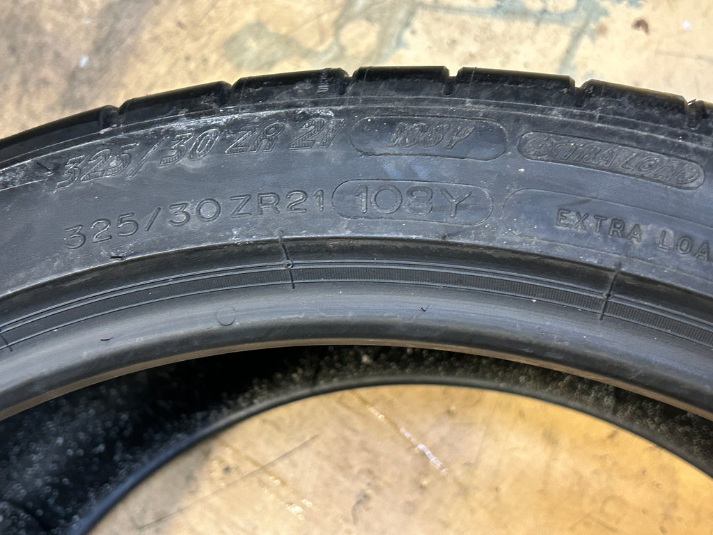 MICHELIN PILOT SUPER SPORT BSW P 325 30 21 108Y XL UHP TIRE 74995