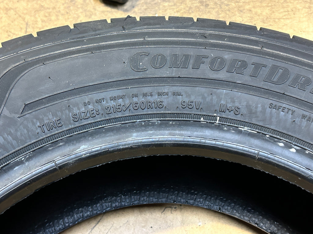 GOODYEAR ASSURANCE COMFORTDRIVE BSW P 215 60 16 95V ALL SEASON TIRE 413571582