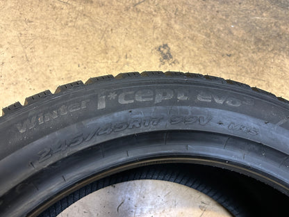 HANKOOK WINTER I*CEPT EVO3 STUDLESS BSW P 245 45 17 99V XL WINTER TIRE 1026320