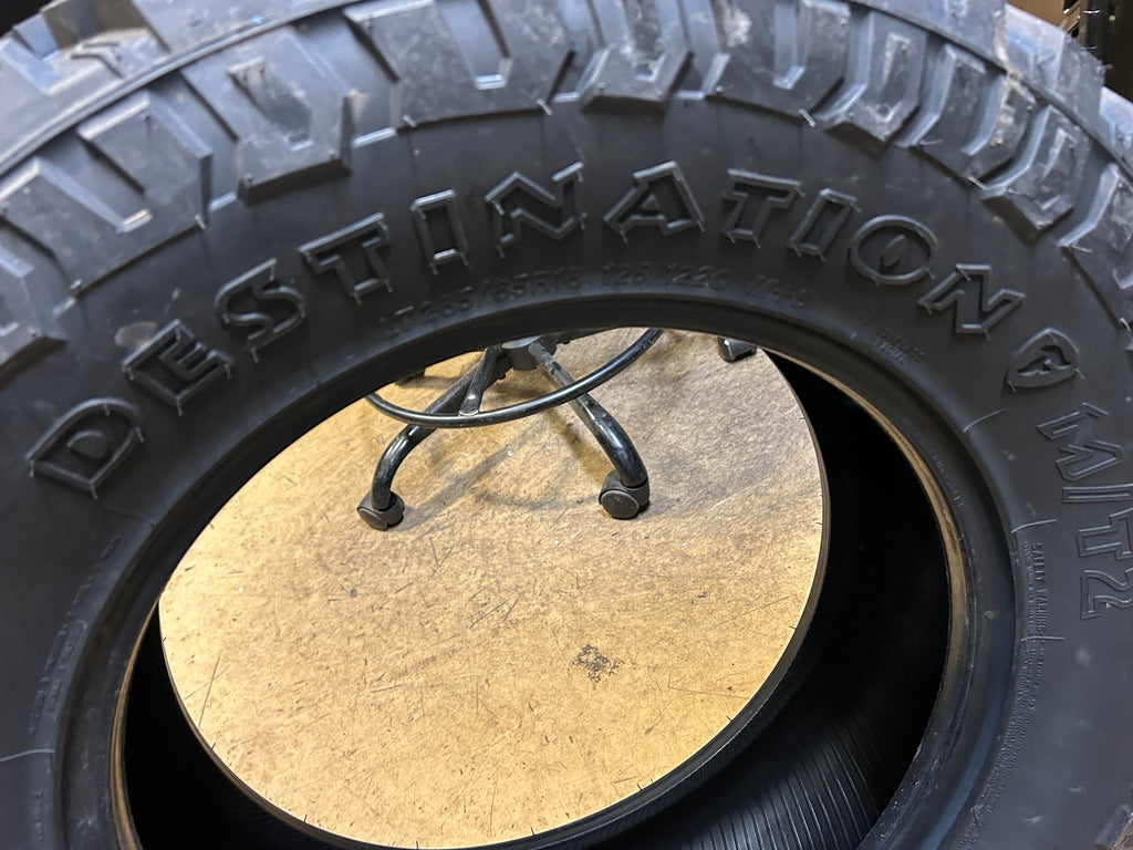 FIRESTONE DESTINATION M/T2 BSW LT 285 65 18 125/122Q 10PLY MUD TERRAIN TIRE 245859