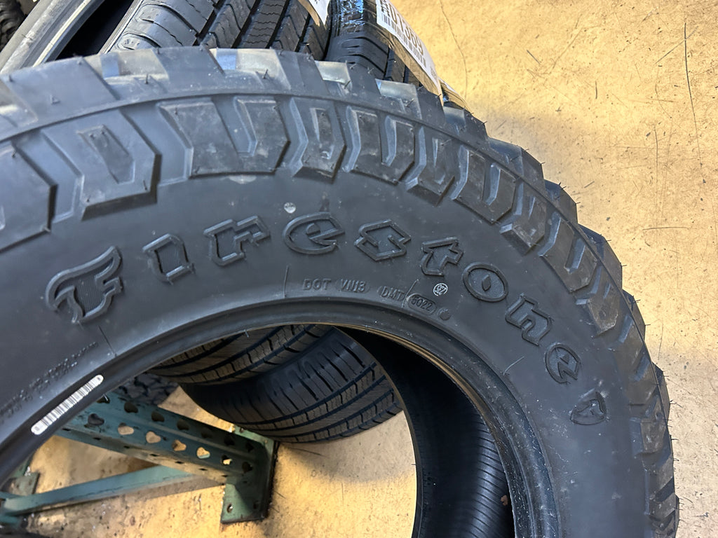 FIRESTONE DESTINATION M/T2 BSW LT 285 65 18 125/122Q 10PLY MUD TERRAIN TIRE 245859