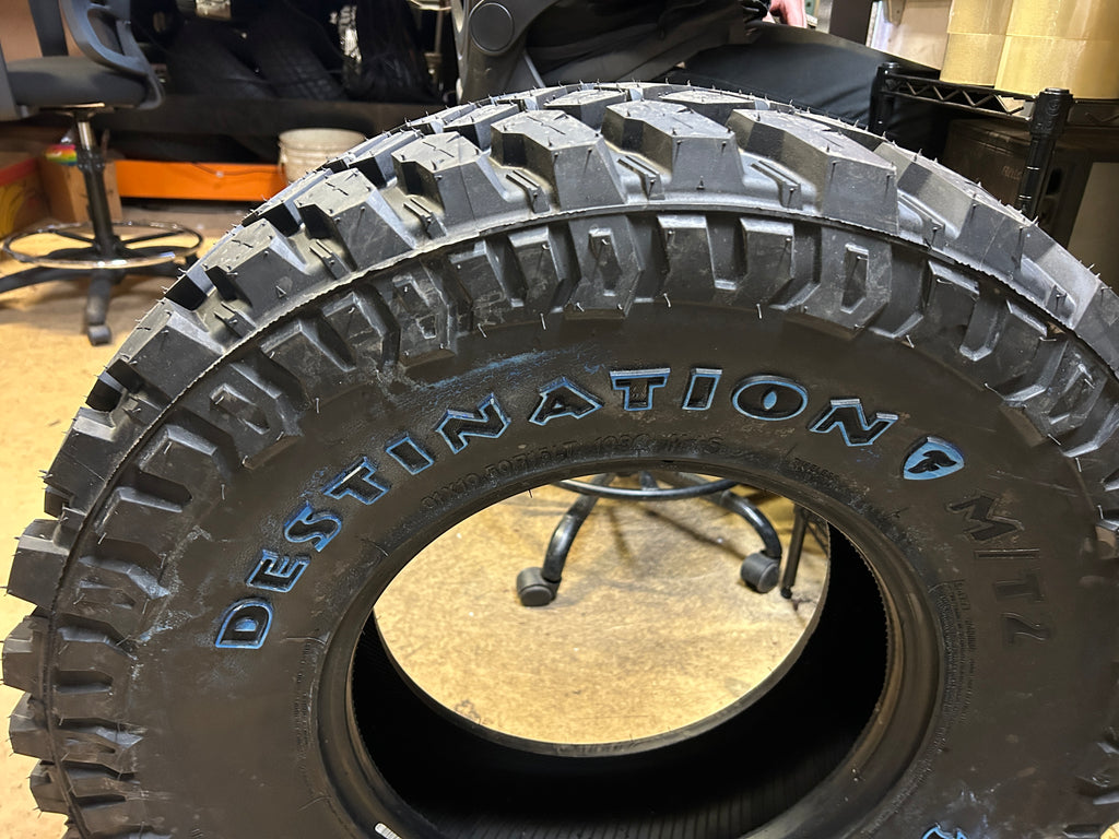 FIRESTONE  DESTINATION M/T2 OWL LT 31 10.5 15 109Q 6PLY MUD TERRAIN TIRE 245502