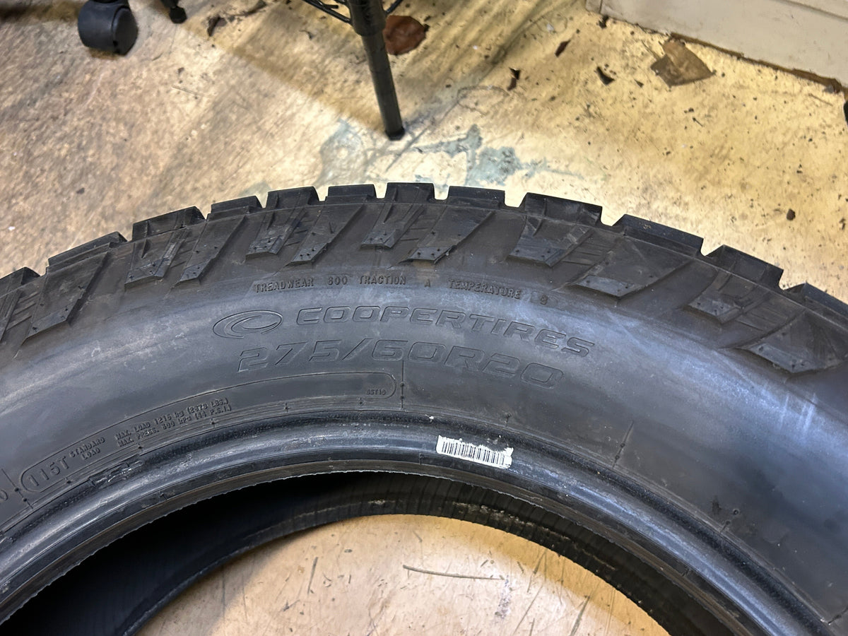 USED 11/32’’ COOPER DISCOVERER ATP II BSW P 275 60 20 115T ALL TERRAIN TIRE 171232041