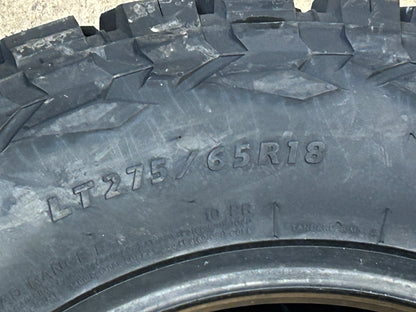 ROADX RXQUEST R/T RX01 BSW LT 275/65R18 123/120Q 10PLY RUGGED TERRAIN TIRE 1600541K