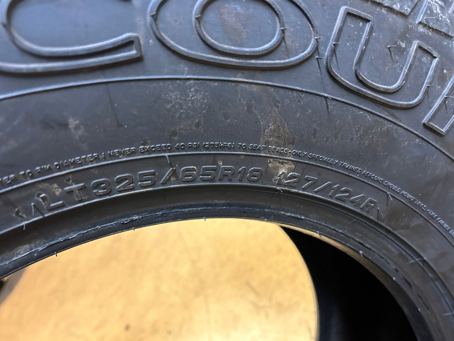 SUMITOMO ENCOUNTER AT BSW LT 325 65 18 127/124R 10PLY ALL TERRAIN TIRE ATH98
