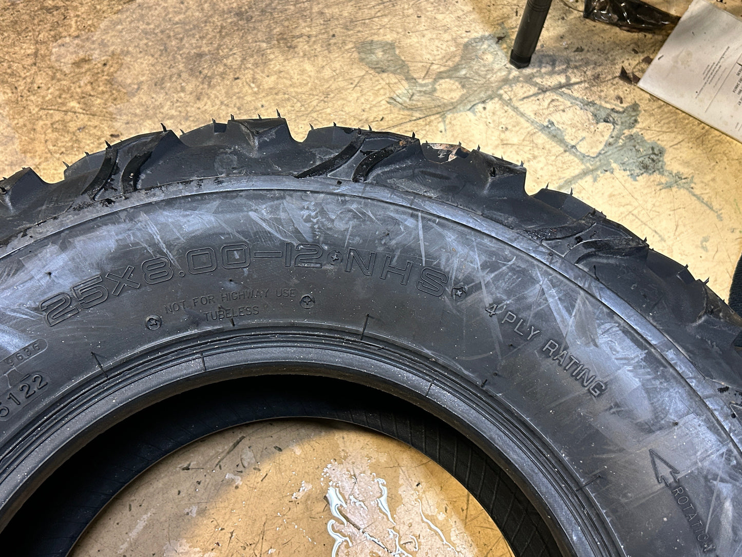 MAXXIS M951Y BSW  25 8 12 4PLY ATV/UTV TIRE TM00787100
