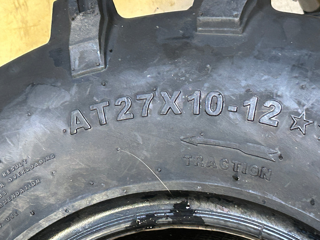 HIGHLIGHTER  OUT&BACK MAX 12 BSW  27 10 12 6PLY ATV/UTV TIRE 011315HL