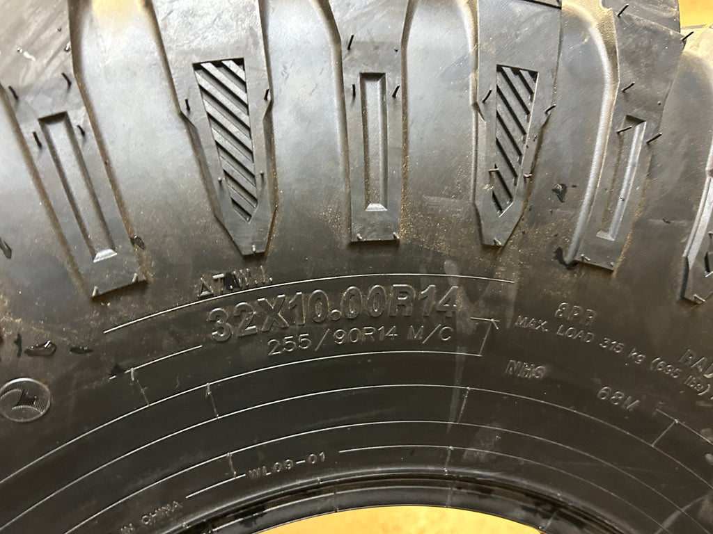 OBOR PREDATOR BSW  32 10 14 68M 8PLY ATV/UTV TIRE 109384P