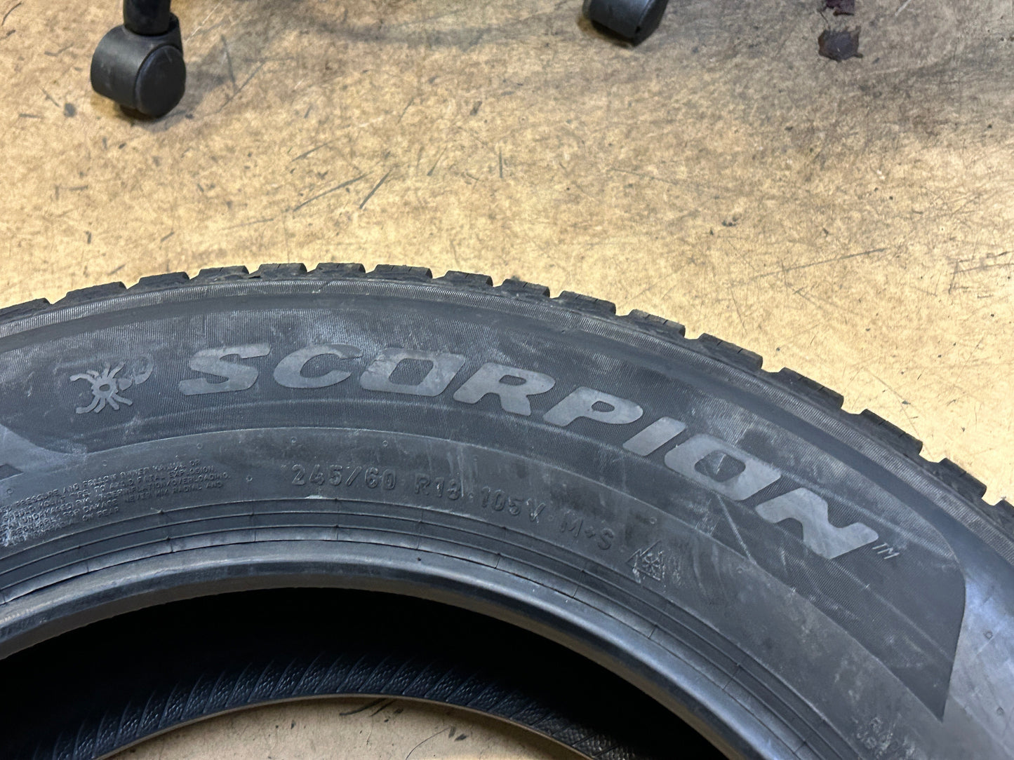 PIRELLI SCORPION WEATHER ACTIVE BSW P 245 60 18 105V ALL SEASON TIRE 4162900