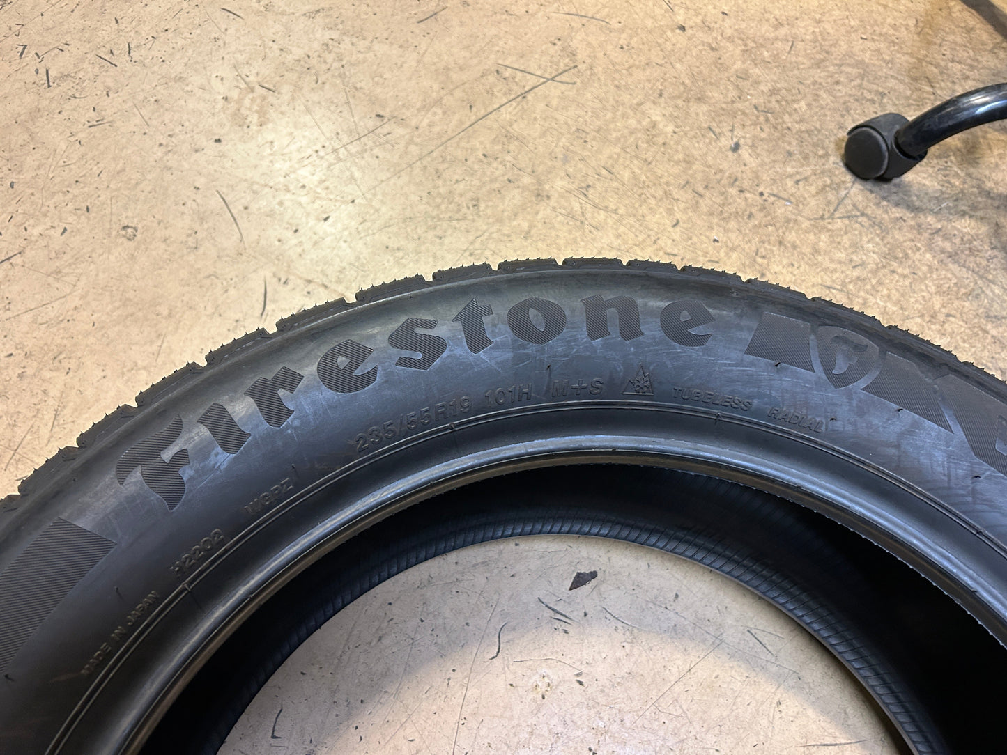 FIRESTONE WEATHERGRIP BSW P 235 55 19 101H ALL SEASON TIRE 65000