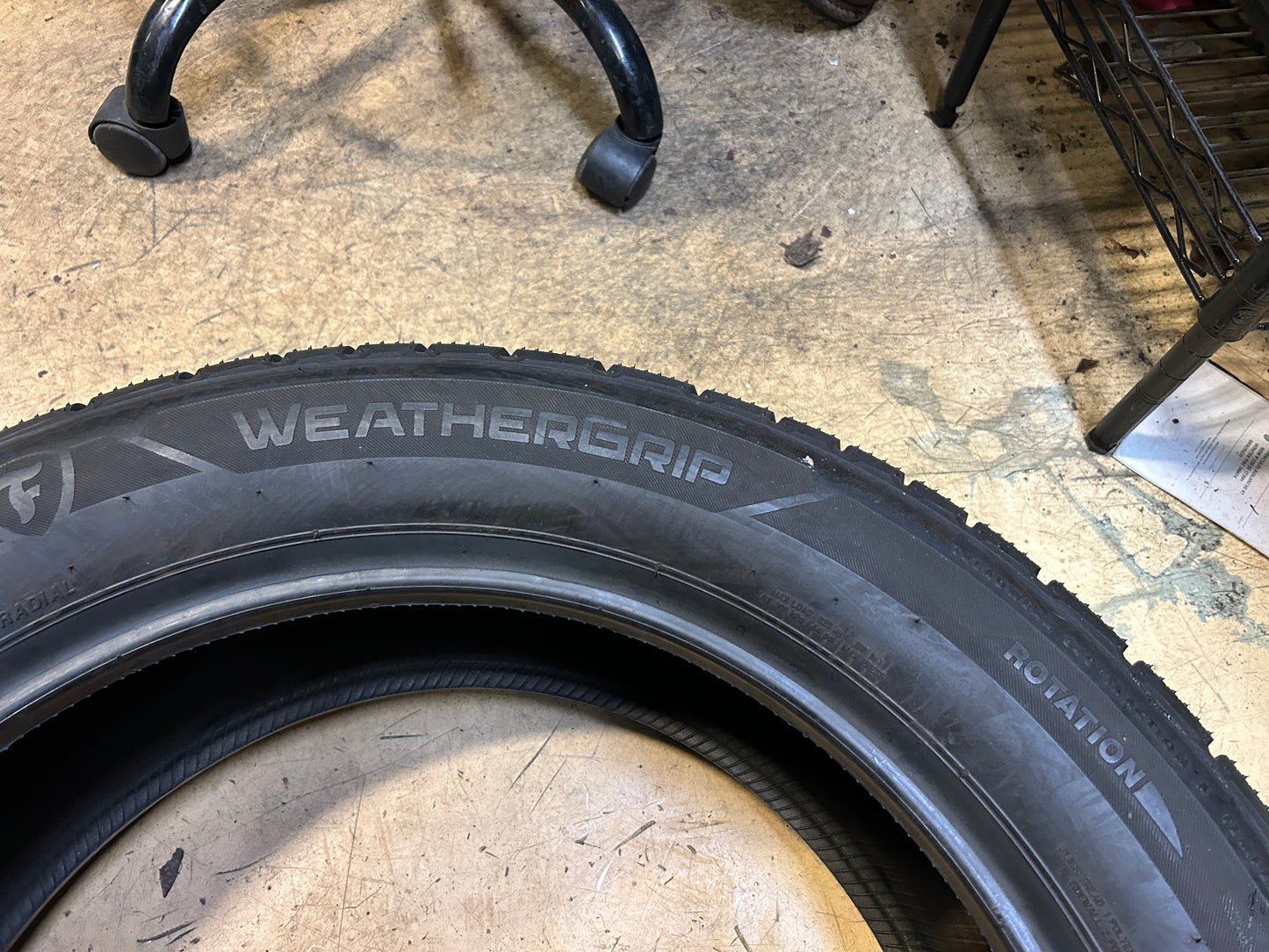 FIRESTONE WEATHERGRIP BSW P 235 55 19 101H ALL SEASON TIRE 65000
