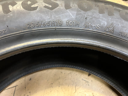 FIRESTONE WEATHERGRIP BSW P 235 55 19 101H ALL SEASON TIRE 65000