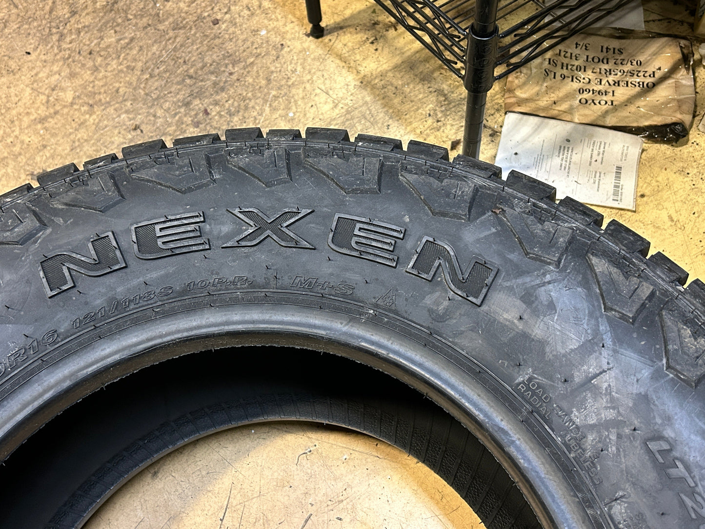 NEXEN ROADIAN ATX  BSW LT 265 70 16 121/118S 10PLY ALL TERRAIN TIRE 18780NXK