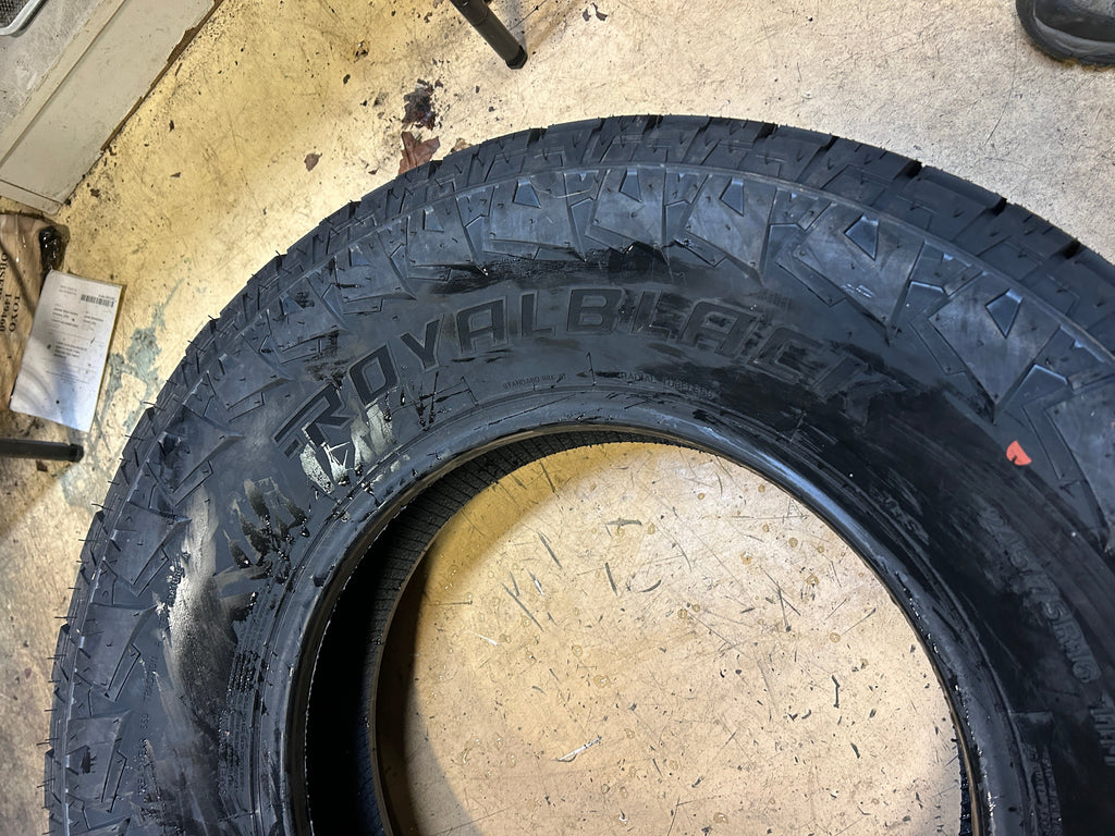 2 ROYAL BLACK TERRA FORCE AT BSW P 245 75 16 111T ALL TERRAIN TIRE 20001504