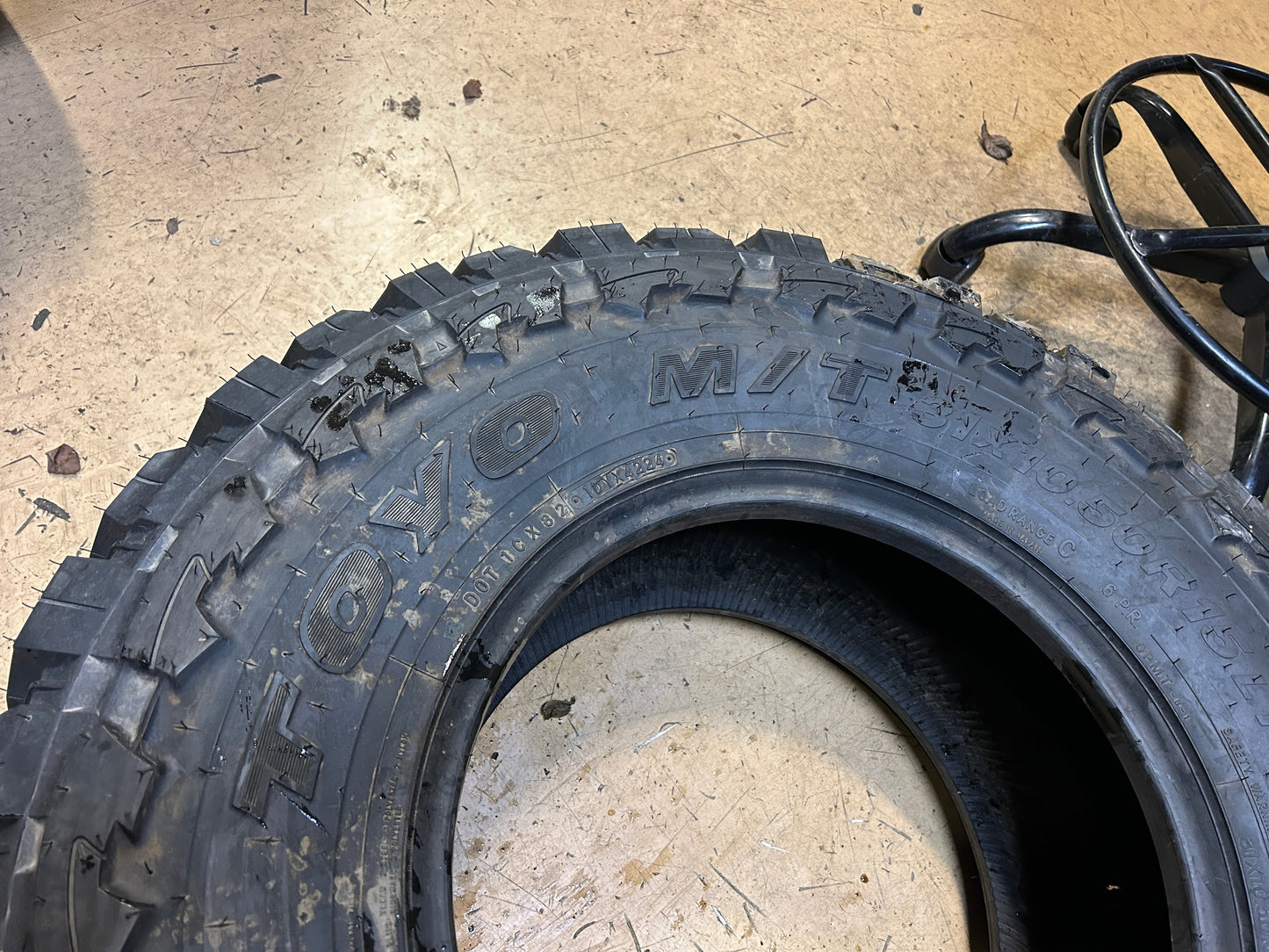 TOYO OPEN COUNTRY M/T BSW LT 31 10.5 15 109Q 6PLY MUD TERRAIN  TIRE 360490