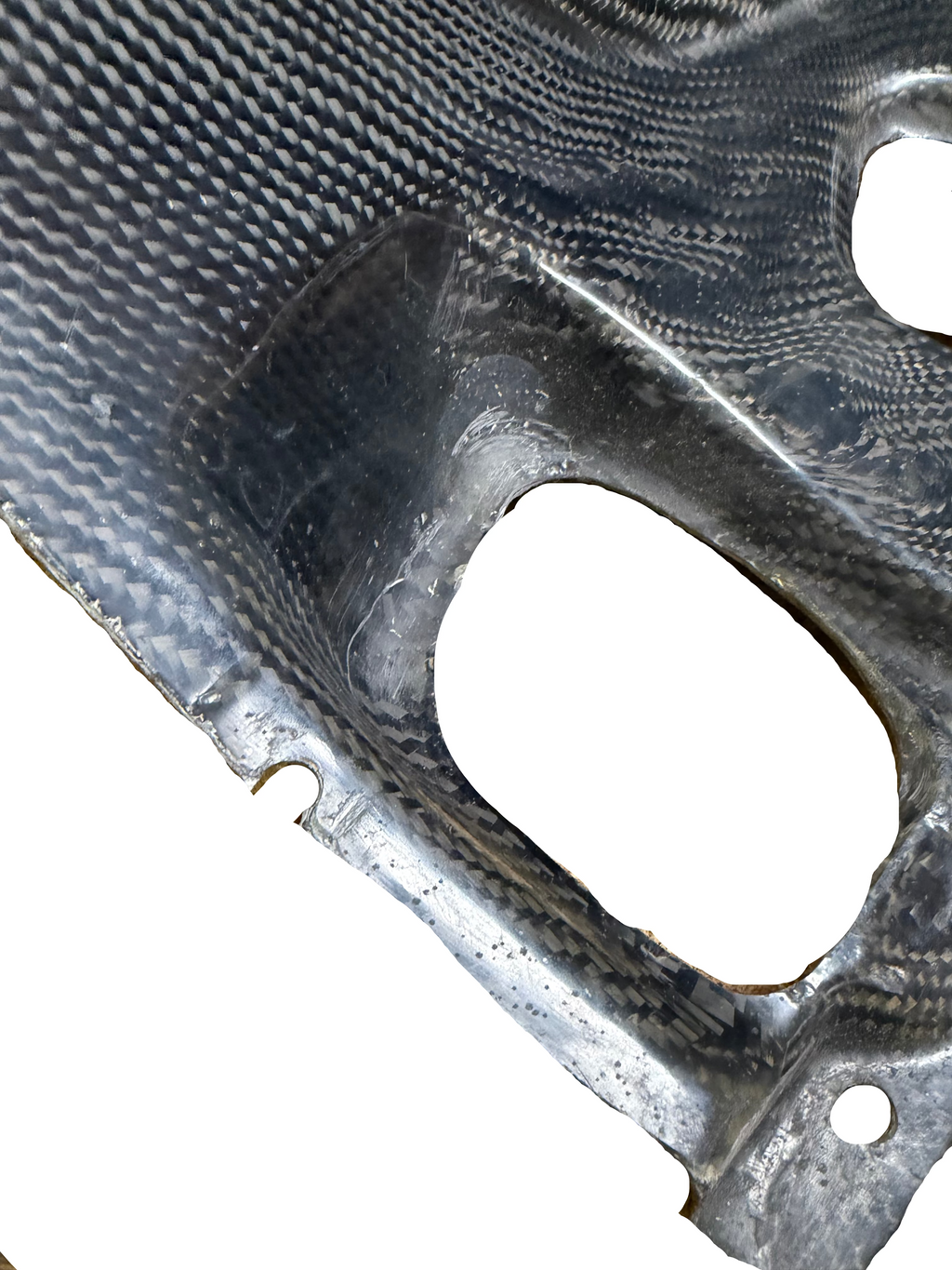 USED PORSCHE 911 FAN SHROUD HOUSING CARBON FIBER