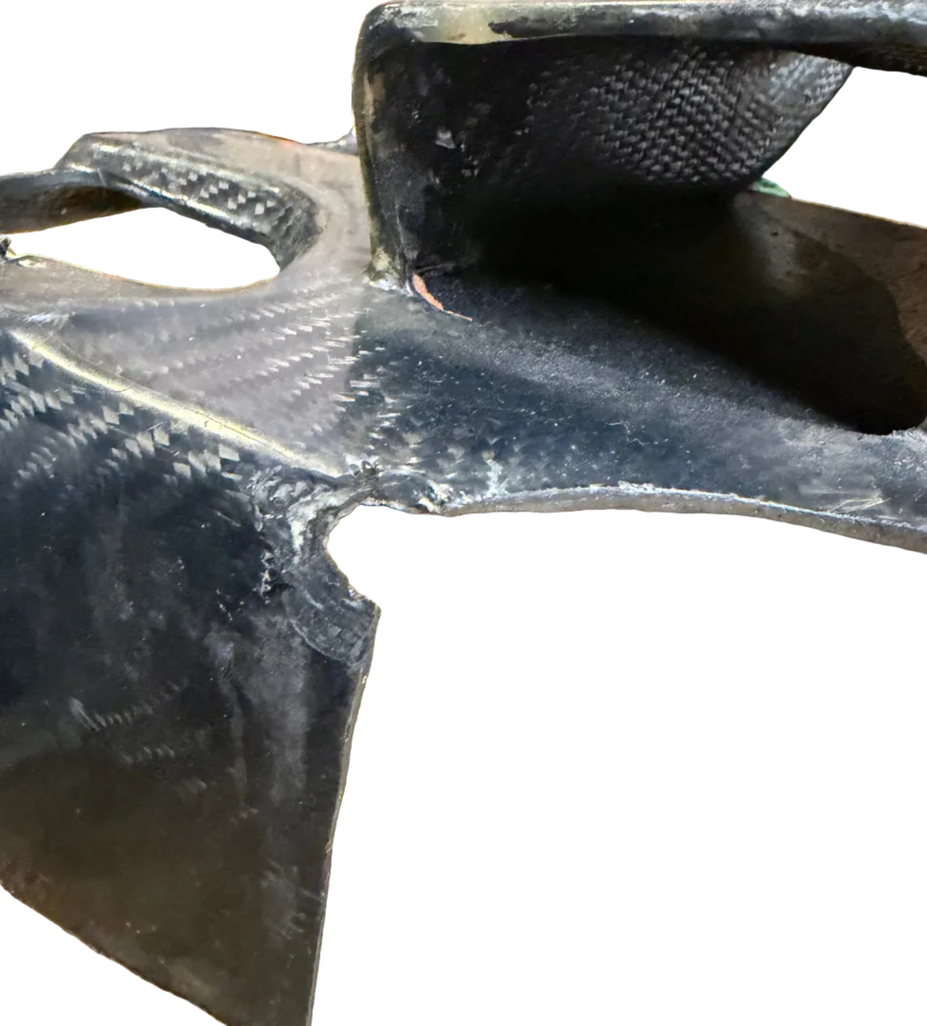 USED PORSCHE 911 FAN SHROUD HOUSING CARBON FIBER