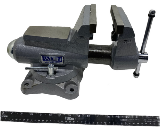 WILTON MECHANICS PRO SWIVEL VISE 6 1/2 W 7 IN JAW OPENING 28812