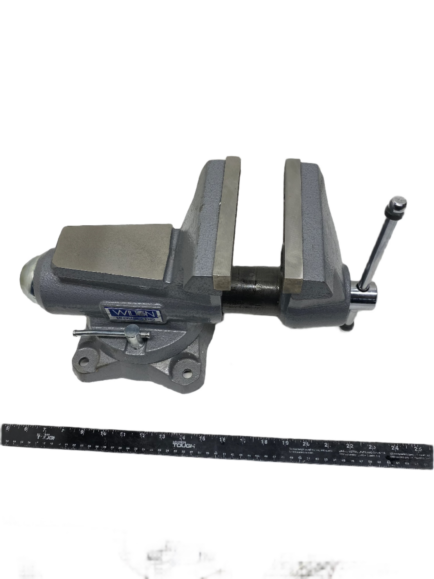 WILTON MECHANICS PRO SWIVEL VISE 6 1/2 W 7 IN JAW OPENING 28812