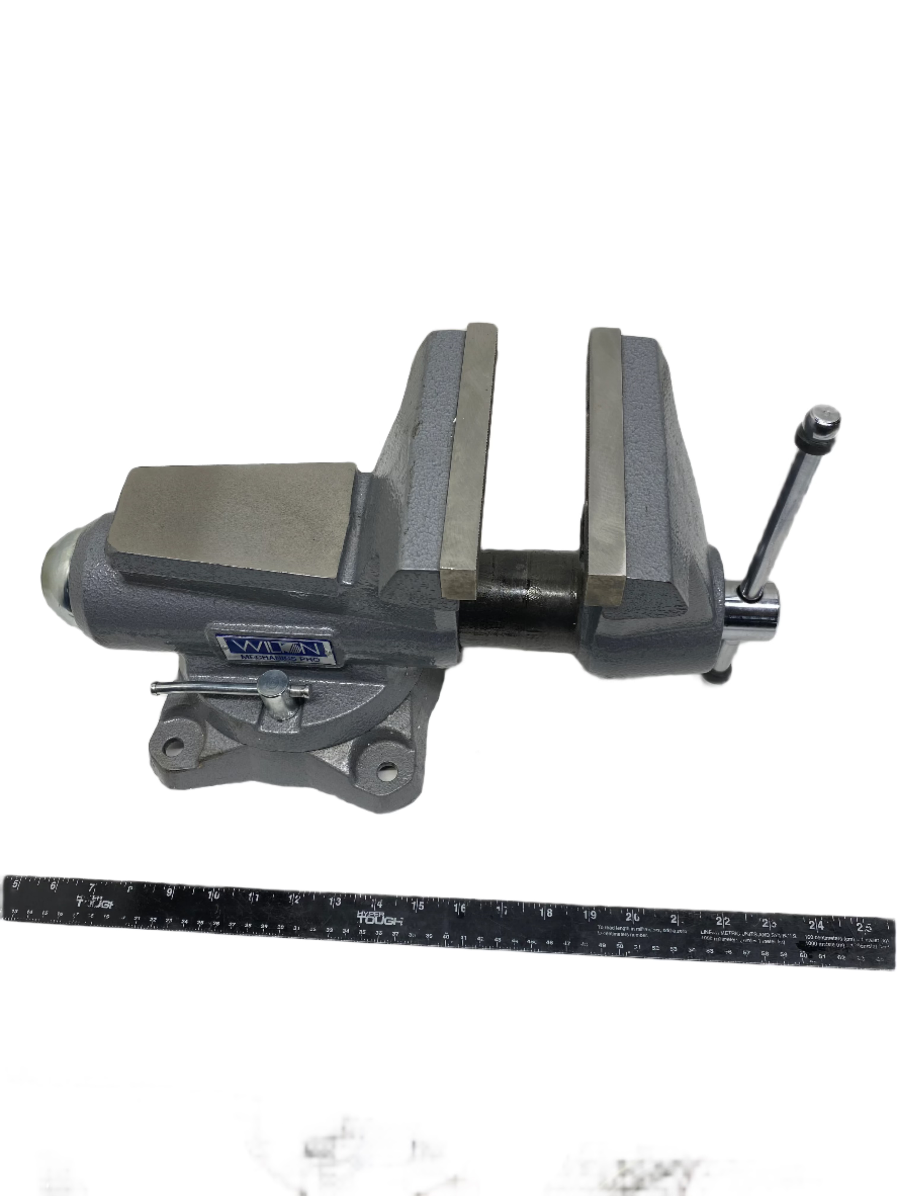 WILTON MECHANICS PRO SWIVEL VISE 6 1/2 W 7 IN JAW OPENING 28812