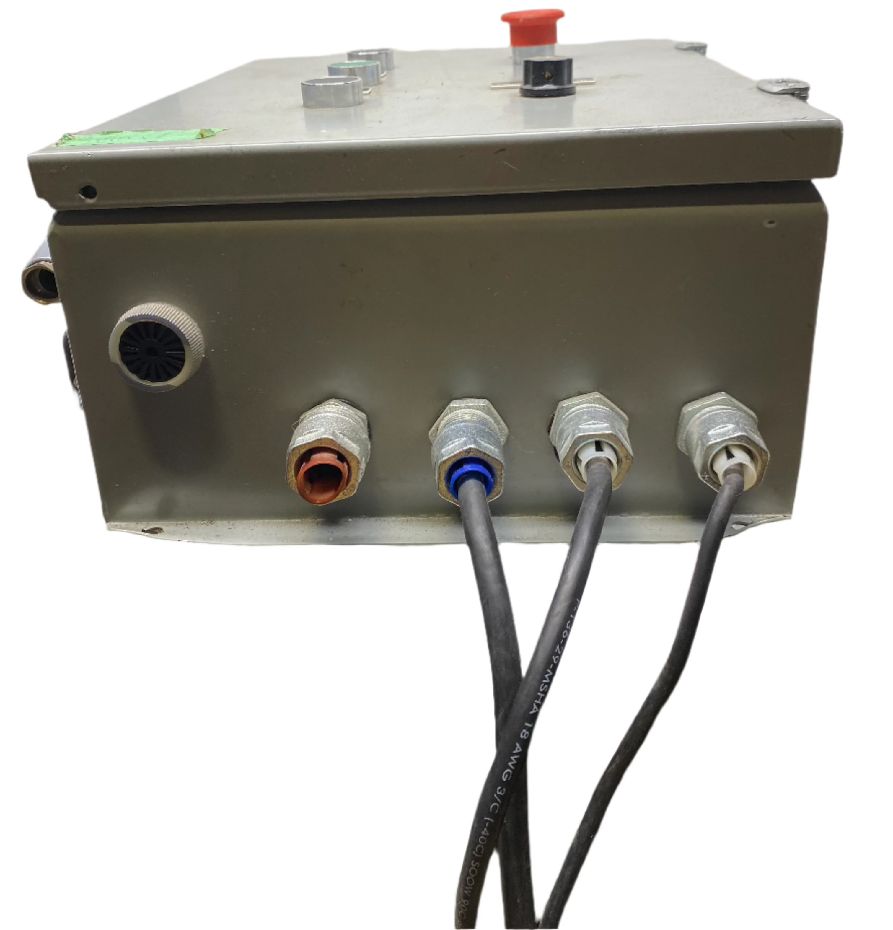 CONTROL BOX 480V 3PH MOTOR PARK DOWN FRONT ALL REAR W/ MOTOR