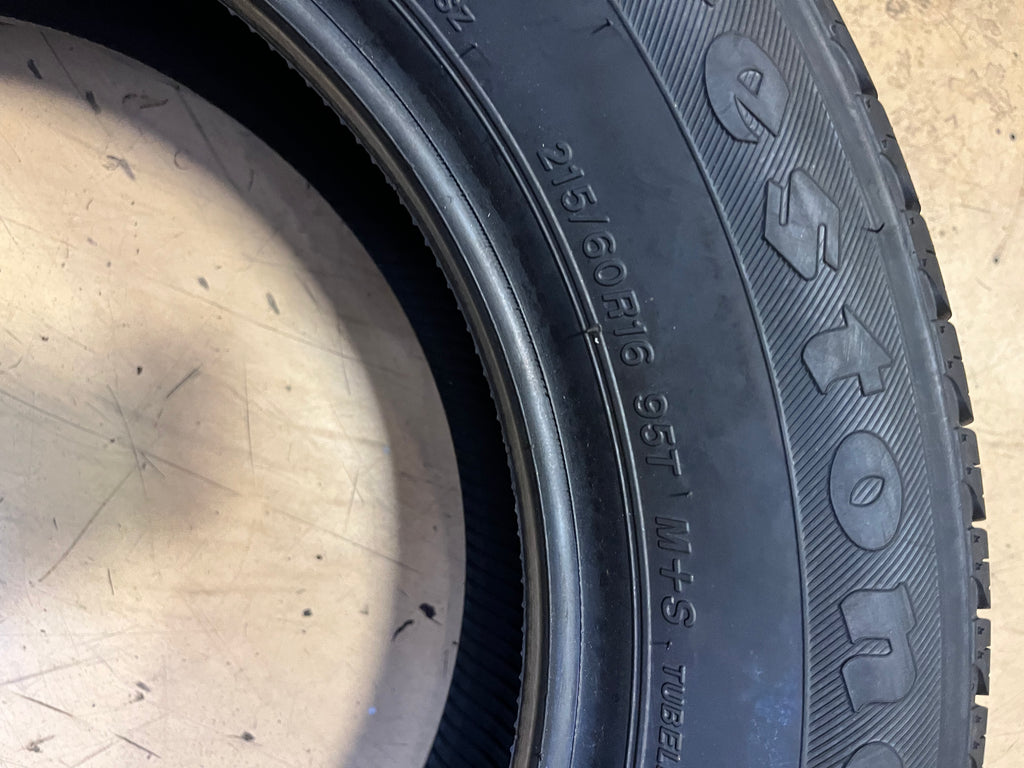 2 FIRESTONE ALL SEASON P 215 60 16 95T SL BSW TIRES 003816
