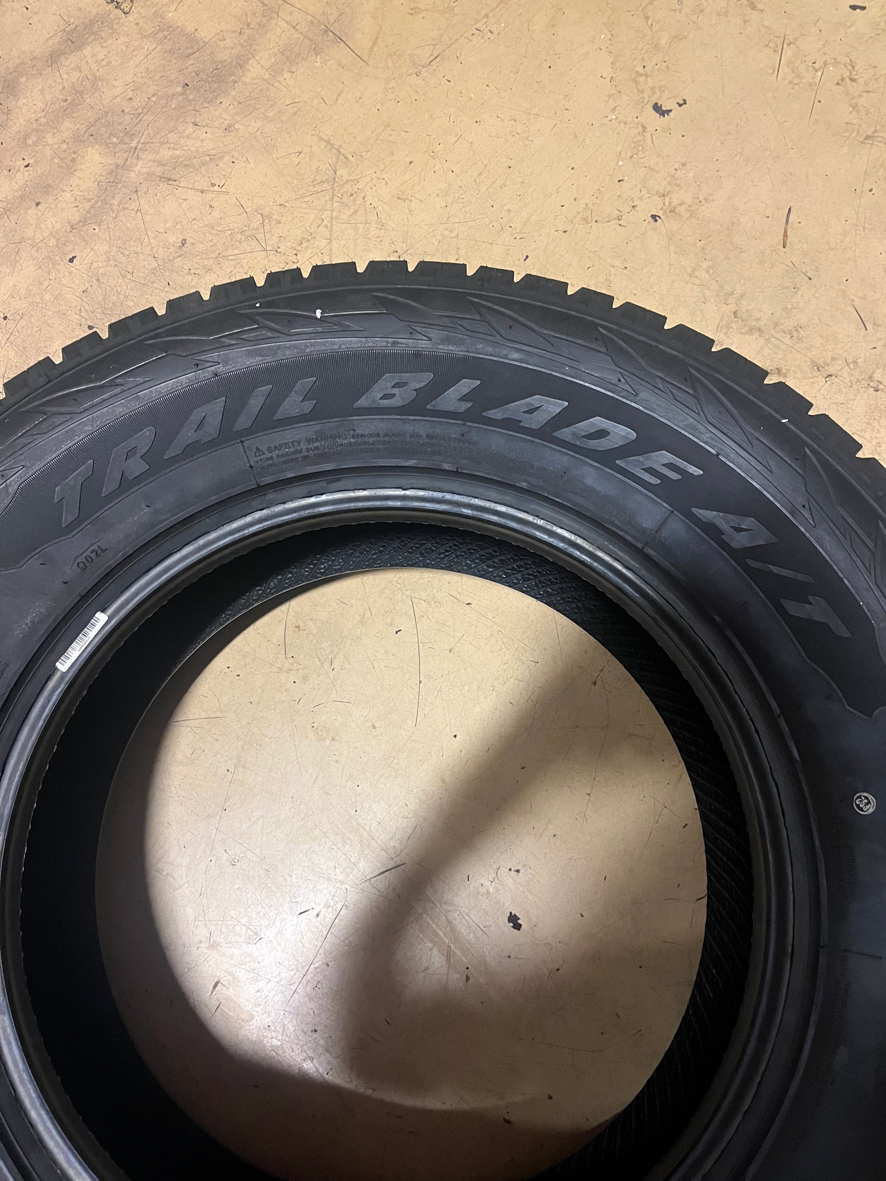 ATTURO TRAIL BLADE AT BSW P 265 70 18 116T SL ALL TERRAIN TIRES TBATI0048339
