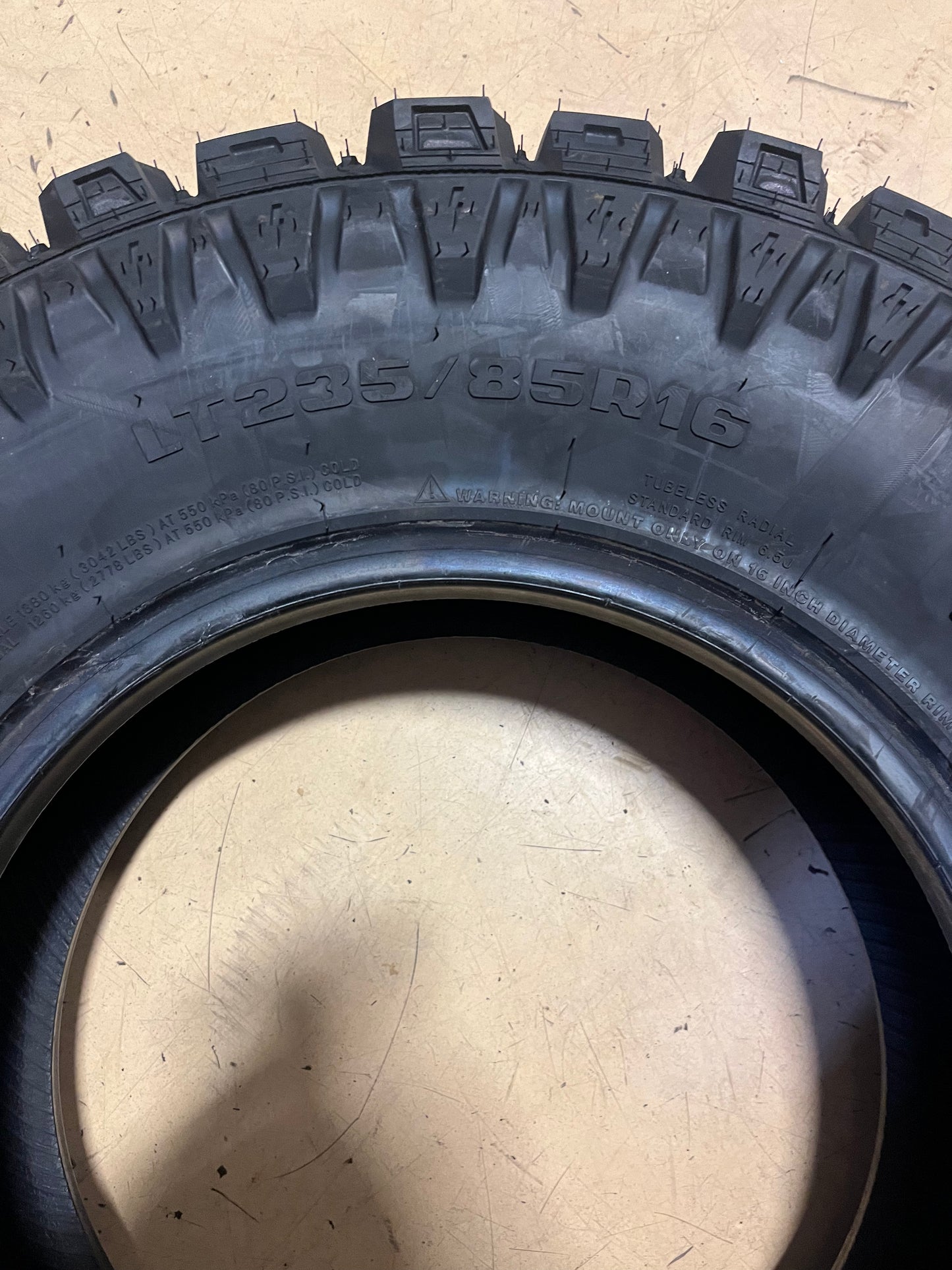 1 MUD CLAW COMP MTX LT 235 85 R16 120/116S LRE 10 PLY BSW TIRE  1192416833