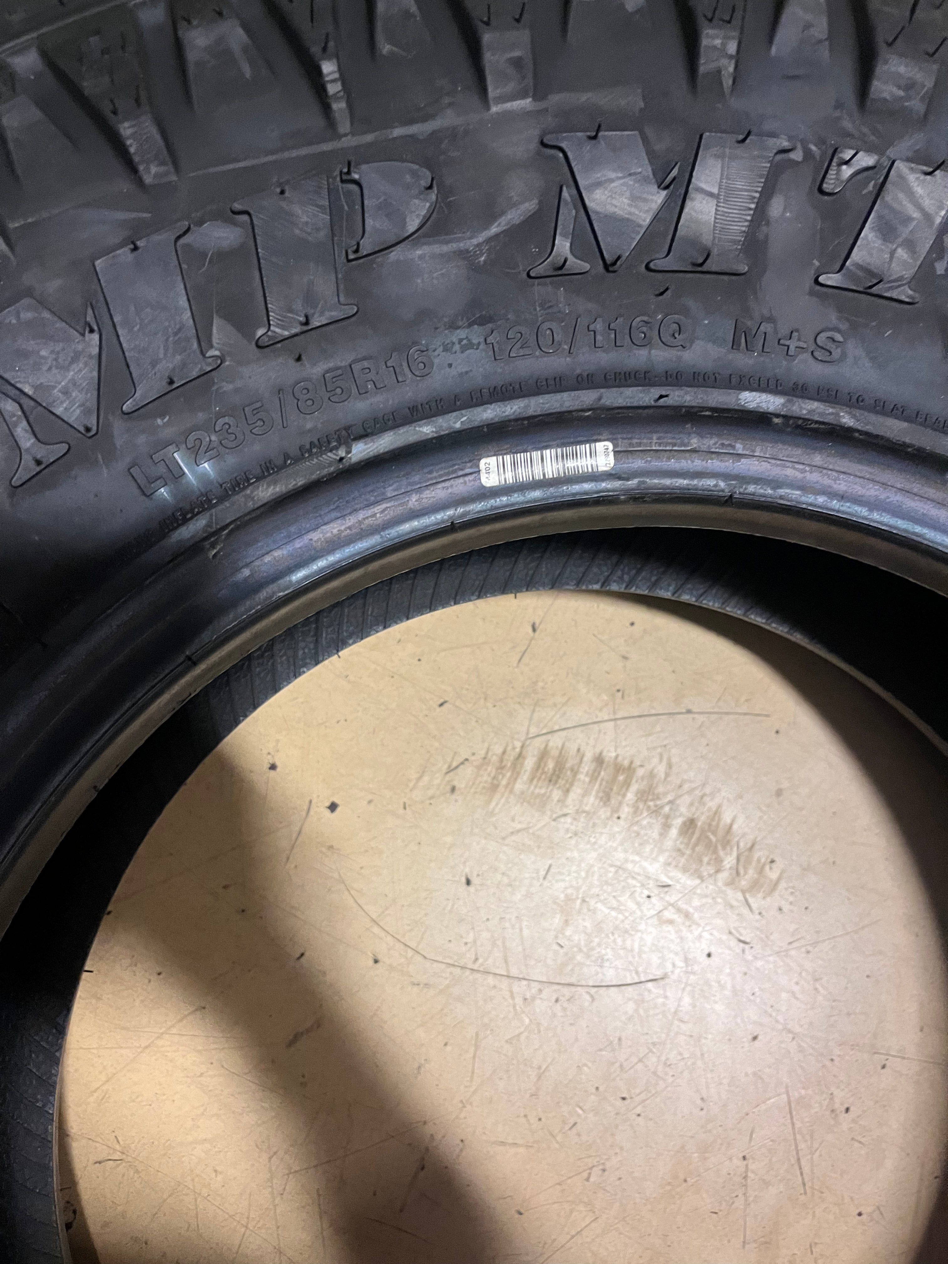 1 MUD CLAW COMP MTX LT 235 85 16 120/116S LRE 10 PLY BSW TIRE  1192416833