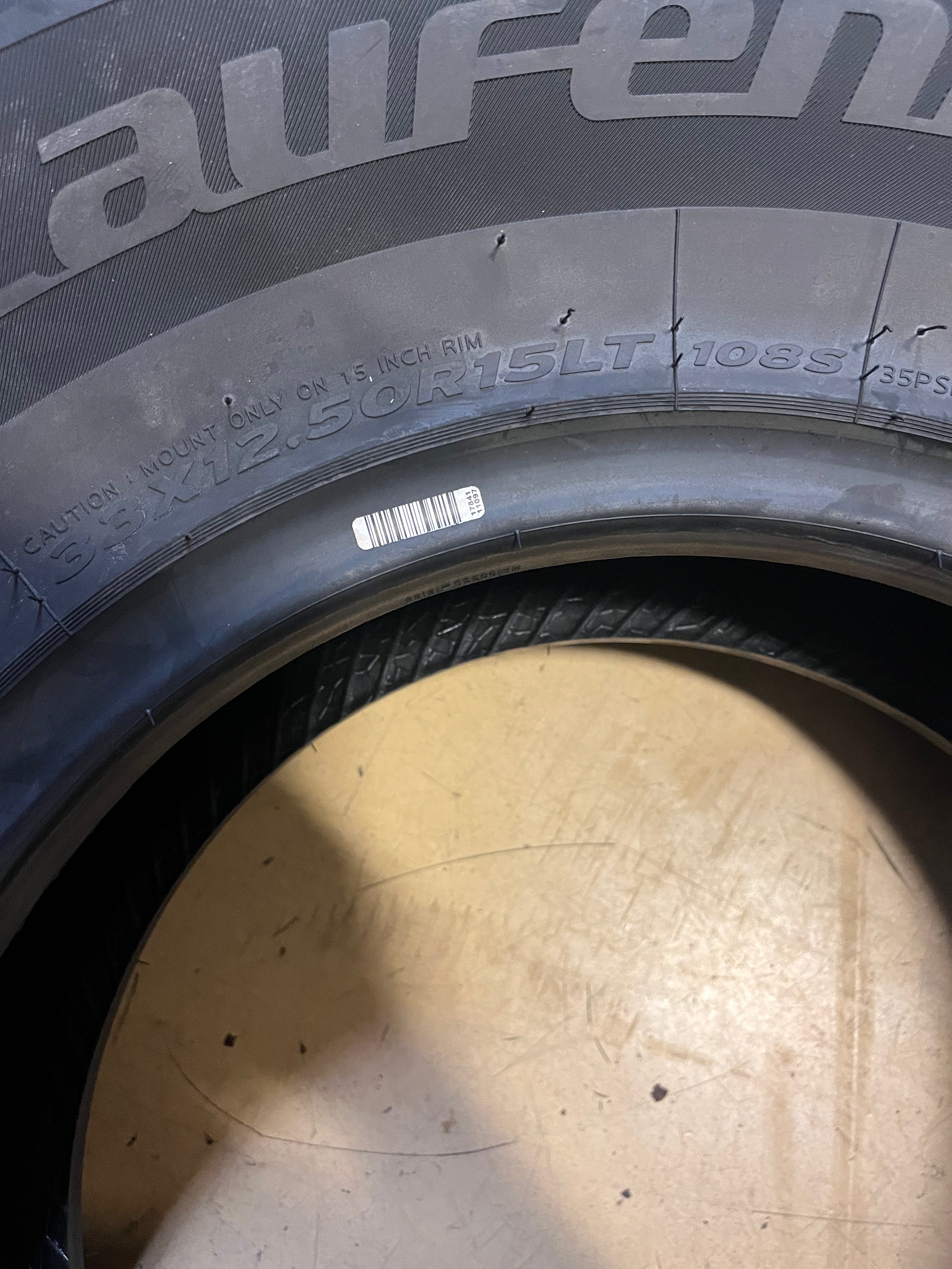 1 LAUFEEN X FIT AT LT33 12.50 15 108S LRC 6 PLY  BSW TIRE 2021149