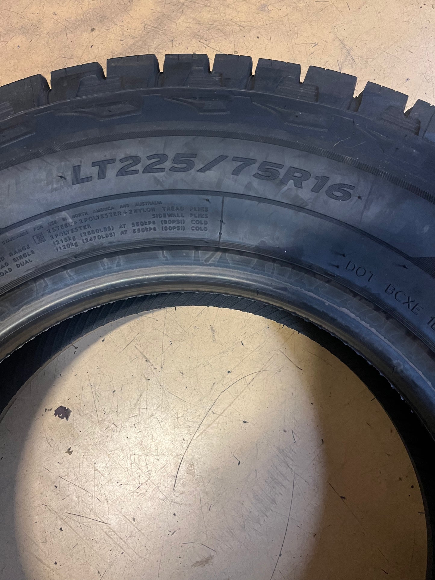 LAUFEEN X FIT AT LT 225 75 16 115/112S LRE 10 PLY ALL TERRAIN TIRES BSW 2020169