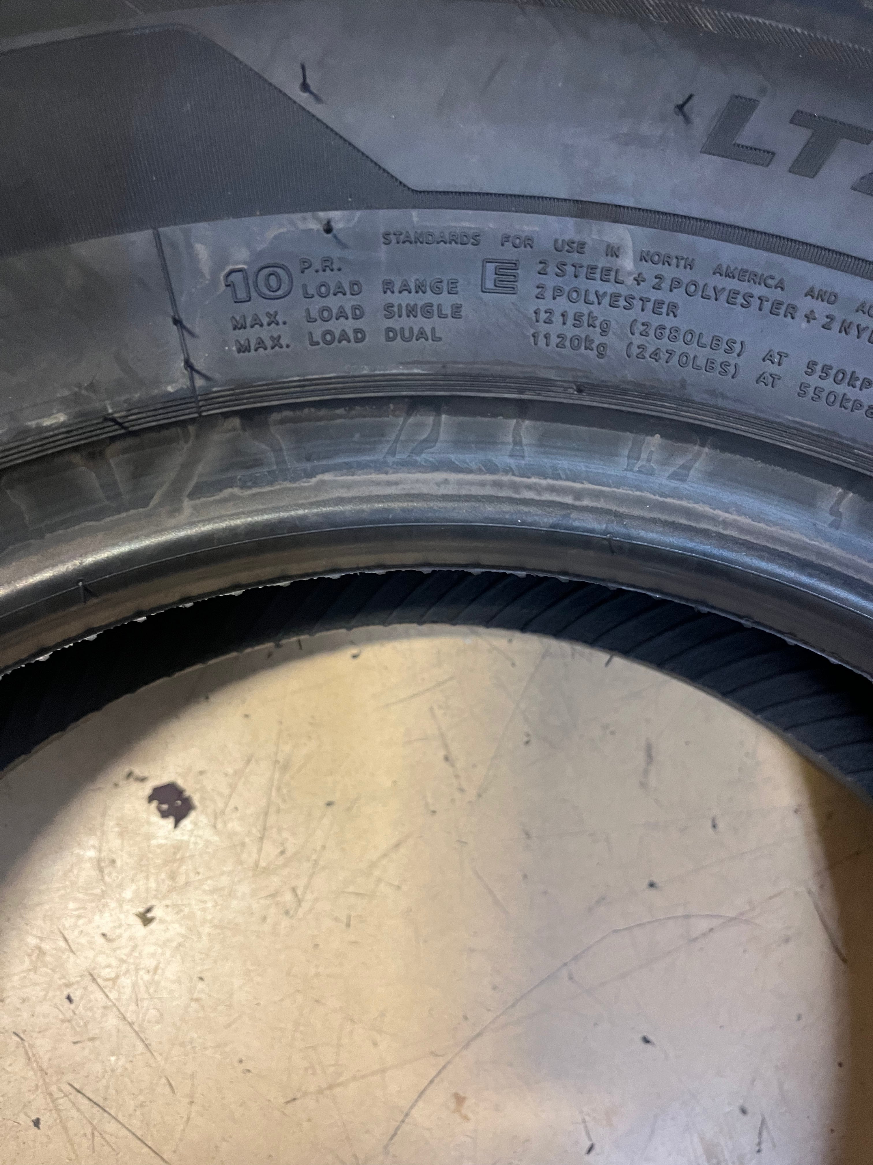 LAUFEEN X FIT AT LT 225 75 16 115/112S LRE 10 PLY ALL TERRAIN TIRES BSW 2020169