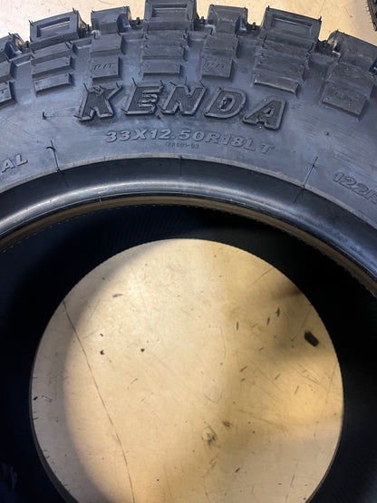 KENDA KLEVER RT KR601 LT 33 12.5 18 123R LRF 12 PLY RUGGED TERRAIN TIRE 601017