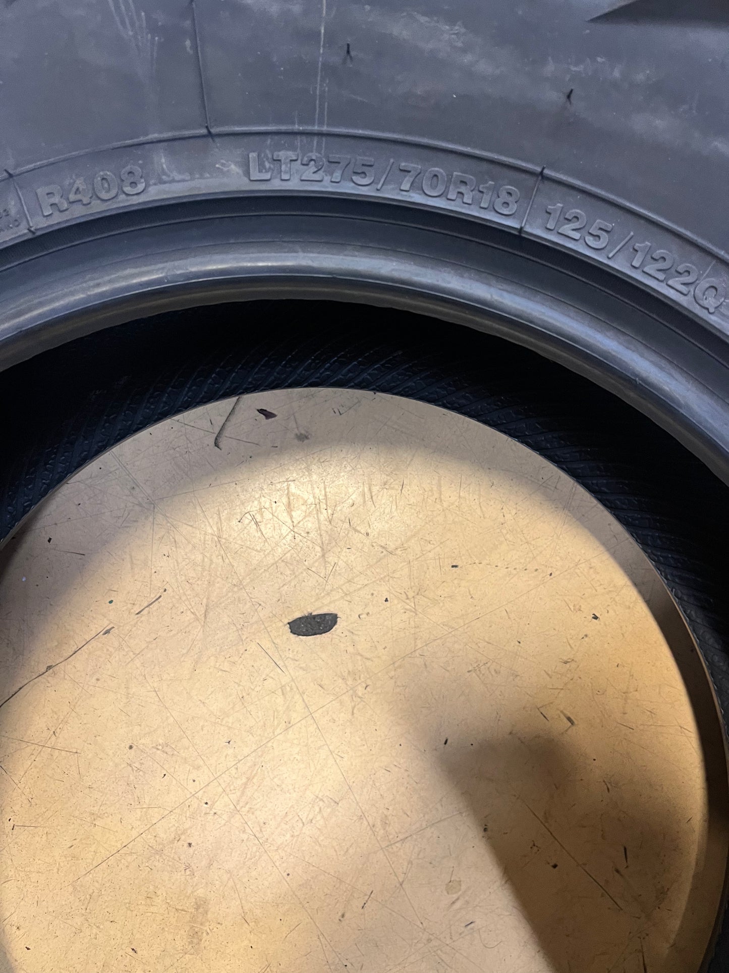THUNDERER TRAC GRIP M/T R408 BSW LT 275 70 18 125/122Q 10PLY MUD TIRE TH2472