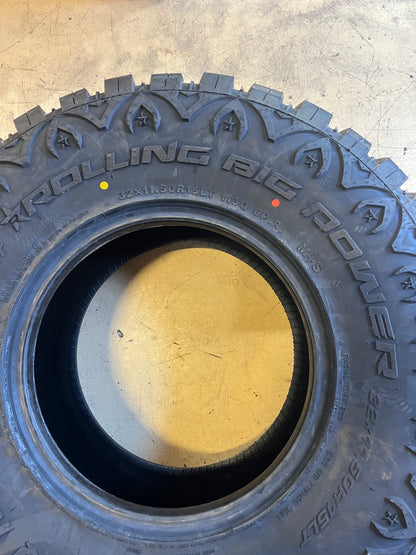 ROLLING BIG POWER REPULSOR M/T RX LT 32 11.50 15 113Q ALL SEASON TIRE RBPMT15115010