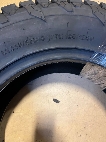 FUEL GRIPPER AT LT 285 65 18 125/122S 10 PLY  ALL TERRAIN A/S TIRE AT28565R18 BSW